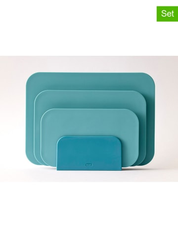 4tlg. Schneidebrett-Set "Choptima" in Mint