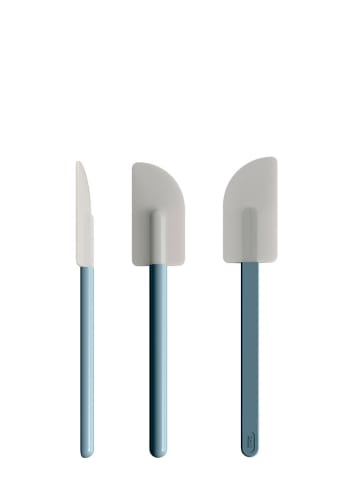 Teigschaber "Classic S" in Blau - (L)20 x (B)4 cm