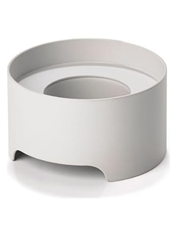Teelichthalter "Singles" in Hellgrau - (H)4 x Ø 7,5 cm