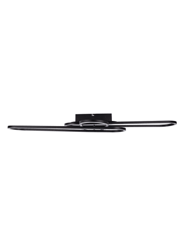 LED-Deckenleuchte "Carlon" in Schwarz - EEK D (A bis G) - (B)103 x (T)42 cm