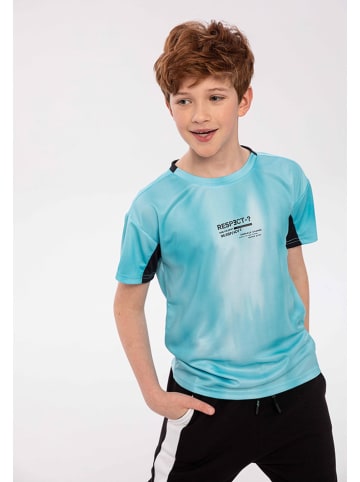 Trainingsshirt in Hellblau