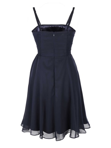 Cocktailjurk donkerblauw
