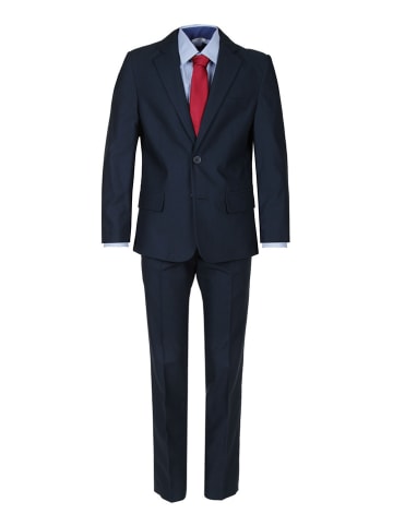 Garnitur - Slim fit - w kolorze granatowym