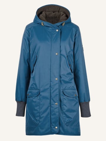 Omkeerbare winterjas "Suomukka" blauw/bruin