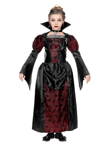 Sukienka kostiumowa "Vampire" w kolorze czarno-czerwonym