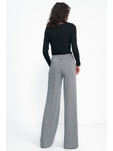 Broek zwart/wit