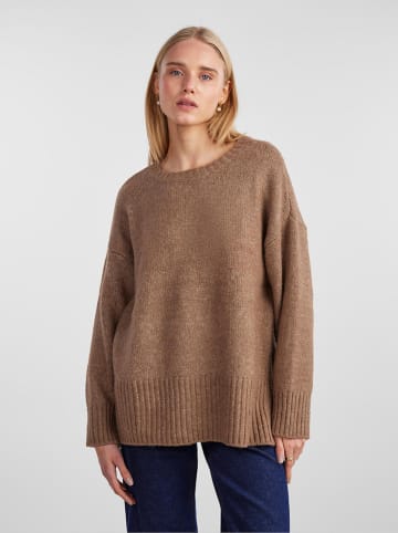 Pullover in Hellbraun
