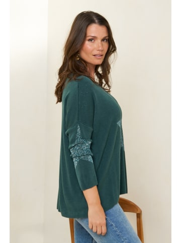 Pullover in Dunkelgrün