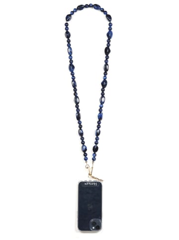 Smartphoneketting "Vancouver" donkerblauw - (L)120 cm