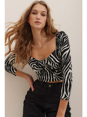 Blouse zwart