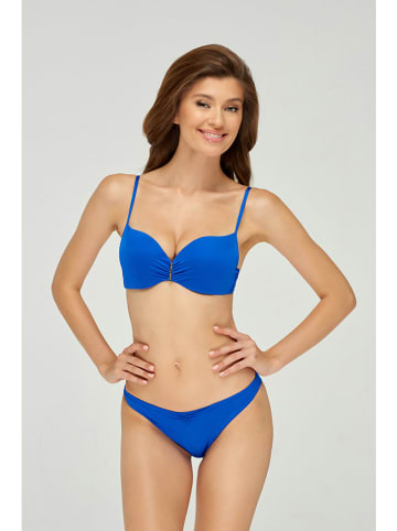Biustonosz bikini w kolorze niebieskim