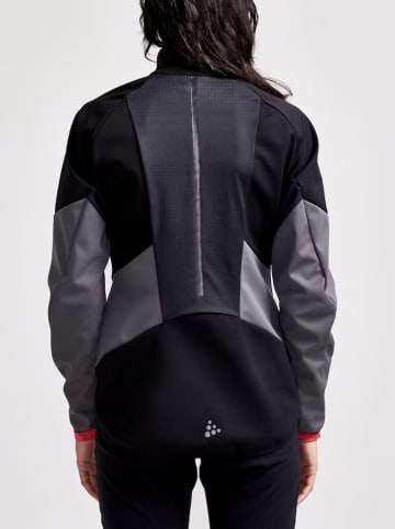 Softshelljacke "Core Glide" in Grau/ Schwarz