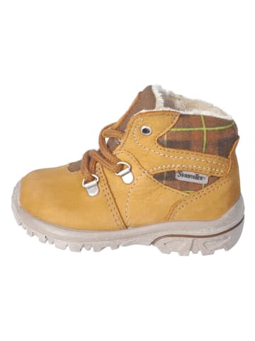 Leren boots "Desse" lichtbruin