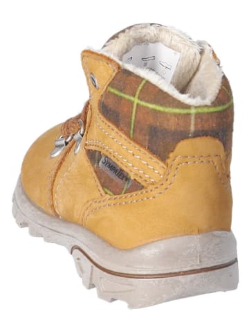 Leder-Boots "Desse" in Hellbraun