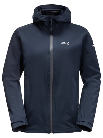 Regenjacke "Pack & Go" in Dunkelblau