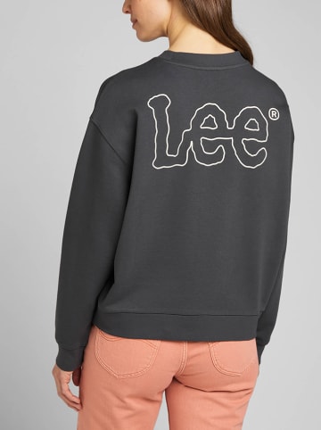 Sweatshirt in Schwarz