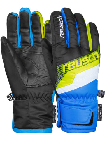 Ski-/ Snowboardhandschuhe "Dario R-TEX® XT Junior" in Schwarz/ Blau/ Gelb