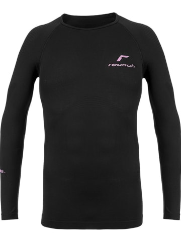 2tlg. Outfit: Thermounterwäsche in Schwarz 