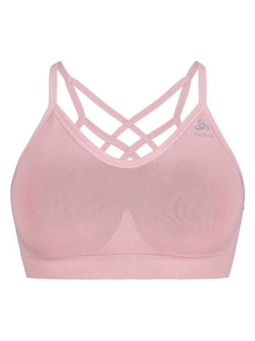Sport-BH "Seamless Soft" in Rosa/ Grau - Low