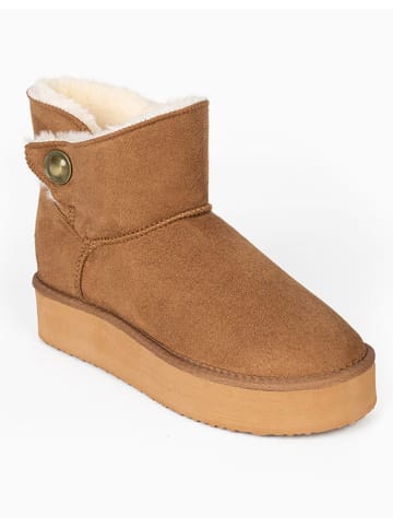 Winterboots "Catalina"  in Hellbraun