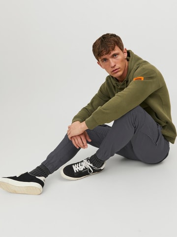 Cargohose in Grau