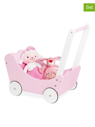 4tlg. Puppenwagen "Jasmin" - ab 3 Jahren
