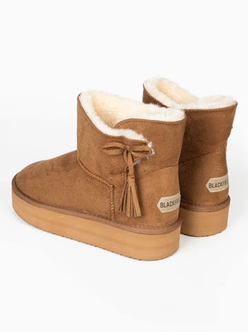 Winterboots "Curry" lichtbruin