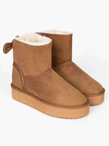 Winterboots "Champlain" lichtbruin