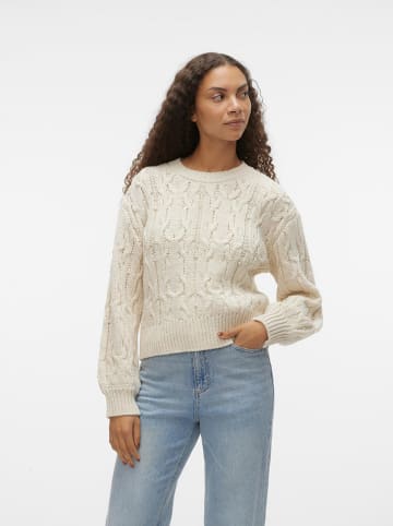 Sweter w kolorze kremowym