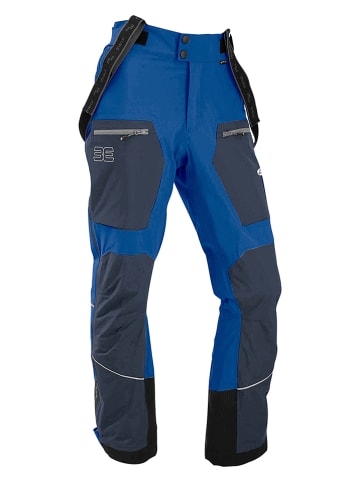Spodnie narciarskie "Pamir Alpin - Megatex" w kolorze niebiesko-granatowym
