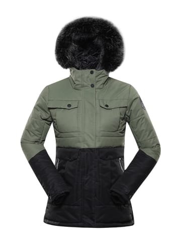 Winterjas "Egypa" kaki/zwart