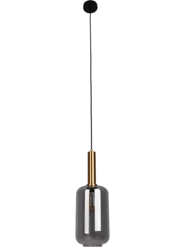 Hängeleuchte "Fumo" in Schwarz/ Gold