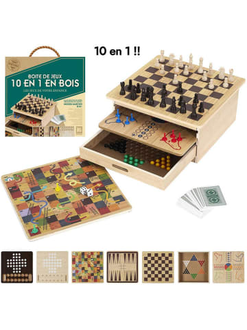 Spellenbox lichtbruin - (L)32,5 x (B)32,5 cm