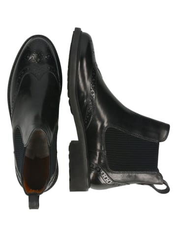 Leren chelseaboots "Selina 29" zwart
