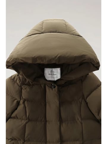 Kurtka puchowa w kolorze khaki
