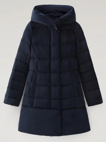 Donsjas donkerblauw