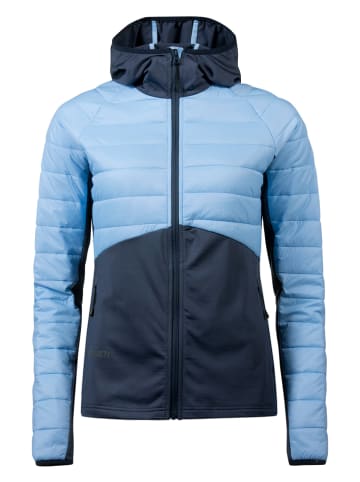 Hybridjacke "Dynamic" in Hellblau/ Dunkelblau