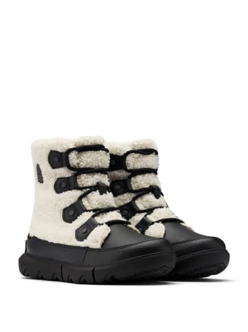 Boots "Explorer" wit/zwart