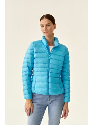 Steppjacke in Hellblau