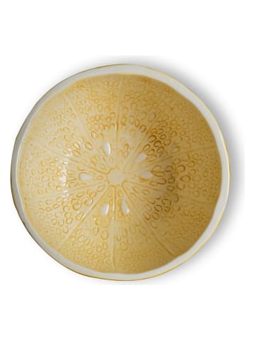 Miska "Lemon" w kolorze żółtym - wys. 6 x Ø 13 cm