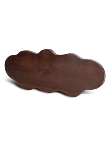 Deska "Flowy" w kolorze brązowym do krojenia - 40 x 20 cm