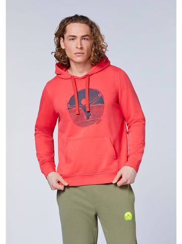 Hoodie "Zwiko" in Rot