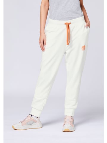 Sweathose "Zwiko" in Creme
