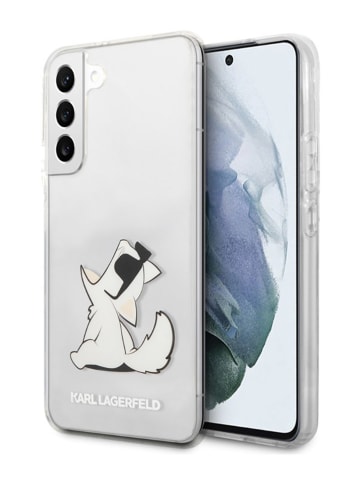 Case voor Samsung Galaxy S22+ transparant/wit