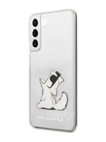 Case voor Samsung Galaxy S22+ transparant/wit