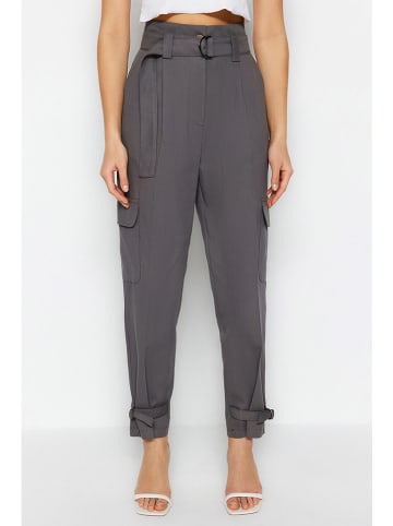 Cargohose in Grau
