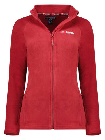Fleecejacke "Tugeak" in Bordeaux