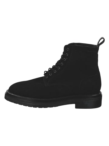 Leren boots "Boggar" zwart