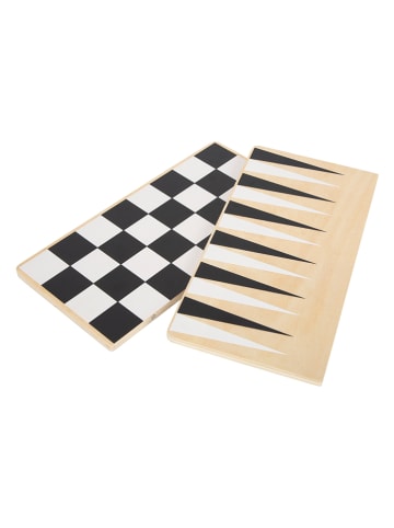 Zestaw do gry w szachy i backgammona "Gold Edition" - 6+