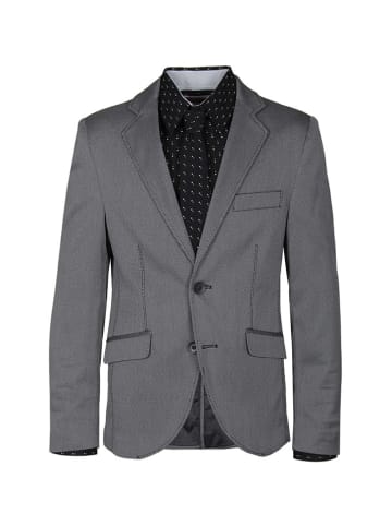 Blazer - slim fit - grijs